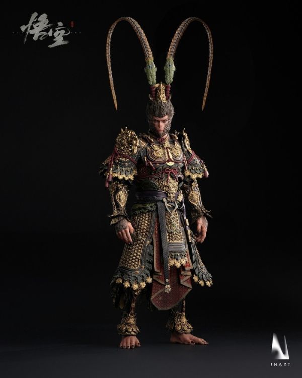 Queen studios INART 1/6 黑神話 悟空 天命人 大聖金甲套 可動完成品 Queen studios INART 1/6 黑神話 悟空 天命人 大聖金甲套 可動完成品
