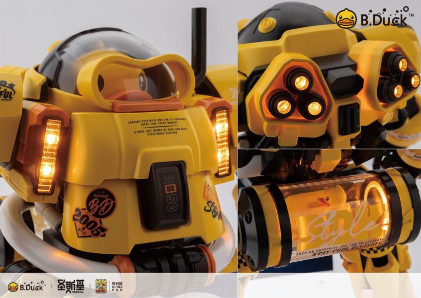 SOSKILL 斯巴達克 SpaDuck 組裝模型 SOSKILL 斯巴達克 SpaDuck 組裝模型