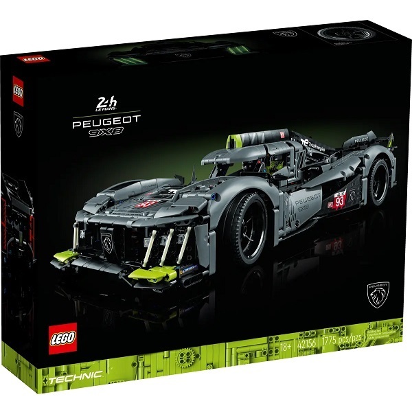 LEGO 樂高 積木 42156 PEUGEOT 9X8 利曼24小時耐力賽 混合動力超級賽車 24H Le Mans Hybrid Hypercar LEGO 樂高 積木  42156 PEUGEOT 9X8 利曼24小時耐力賽 混合動力超級賽車 24H Le Mans Hybrid Hypercar