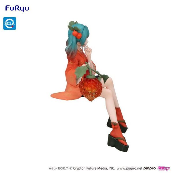 Furyu 景品 初音未來 泡麵蓋公仔 花精靈冬季櫻桃ver. 2509 Furyu 景品 初音未來 泡麵蓋公仔 花精靈冬季櫻桃ver.