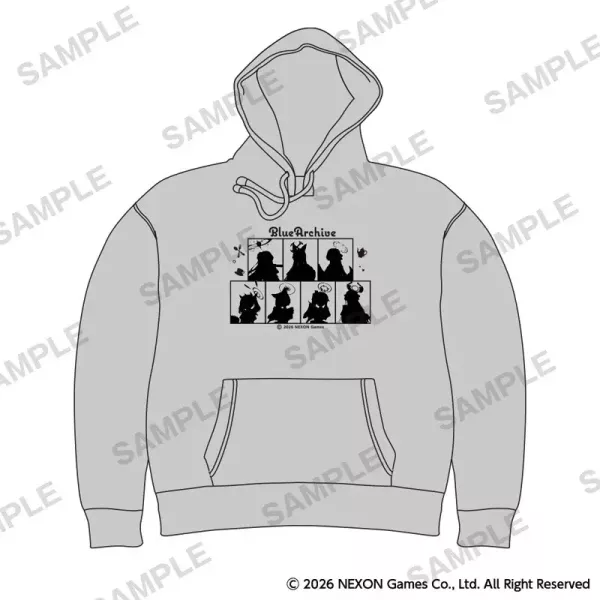 (預購) KADOKAWA 蔚藍檔案 POP UP SHOP 連帽衫 20260623 KADOKAWA 蔚藍檔案 POP UP SHOP 連帽衫