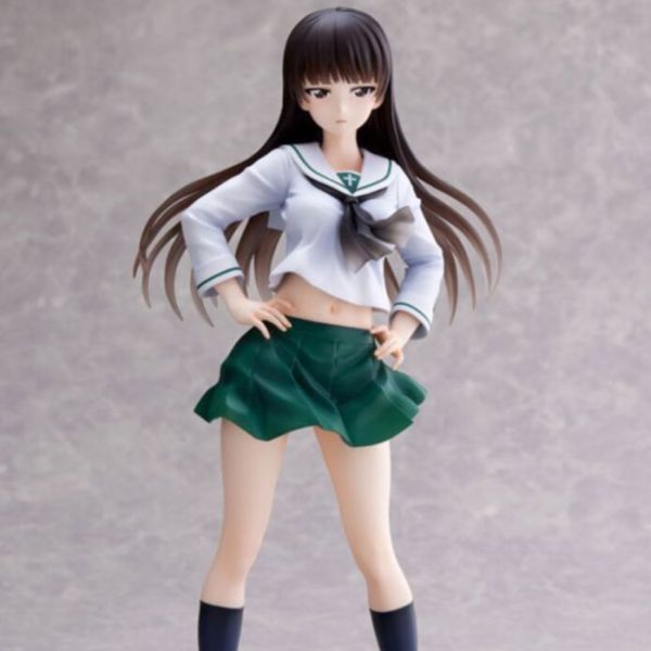 [再販] WAVE 1/7 少女與戰車 西住志穗 大洗女子學園制服ver. PVC完成品 DT-192 [再販] WAVE 1/7 少女與戰車 西住志穗 大洗女子學園制服ver. PVC完成品 DT-192