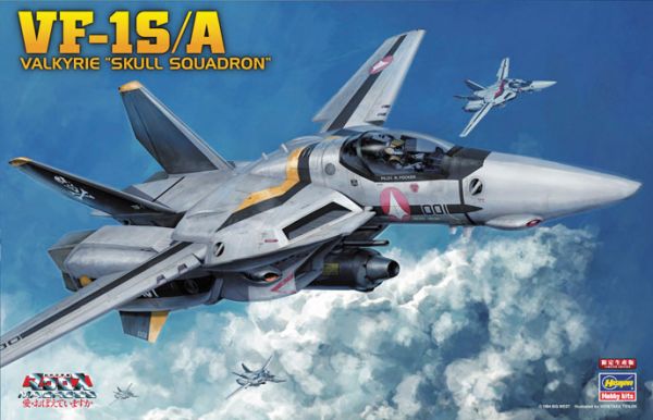 [再販] HASEGAWA 長谷川 1/48 超時空要塞Macross VF-1S/A 女武神 骷髏小隊 組裝模型 [再販] HASEGAWA 長谷川 1/48 超時空要塞Macross VF-1S/A 女武神 骷髏小隊 組裝模型