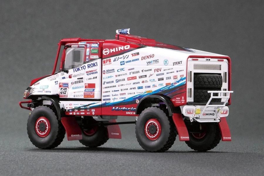 (預購) PLATZ 1/43 SP-196 HINO 600系列 混合動力賽車 2023達卡拉力賽 20260625 PLATZ 1/43 SP-196 HINO 600系列 混合動力賽車 2023達卡拉力賽