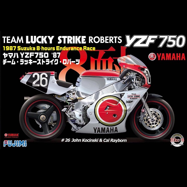 1/12 YAMAHA YZF750 LUCKY STRIKE ROBERTS 1987 重型機車 FUJIMI Bike6 富士美 組裝模型 FUJIMI,1/12,Bike,YAMAHA,YZF,750,LUCKY,STRIKE ROBERTS,1987,重型機車,組裝模型
