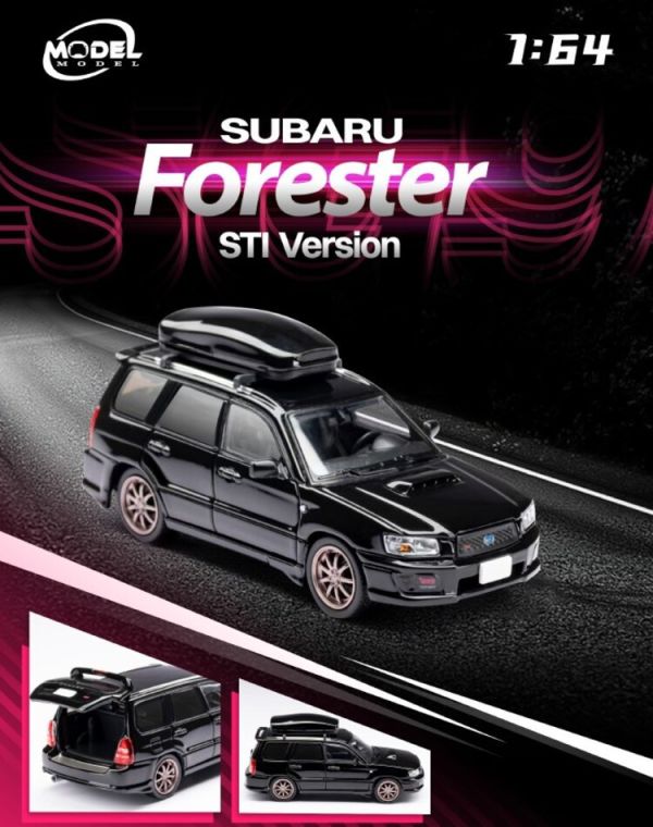 (預購) ModelModel 1/64 速霸陸 Subaru Forester SG9 Sti 黑色 MM64-SG9-002 (預購) ModelModel 1/64 速霸陸 Subaru Forester SG9 Sti 黑色 MM64-SG9-002
