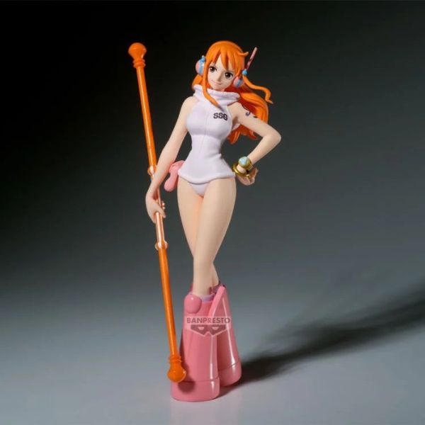 BANPRESTO 景品 航海王 THE出航 娜美 蛋頭島ver. 2507 BANPRESTO 景品 航海王 THE出航 娜美 蛋頭島ver.