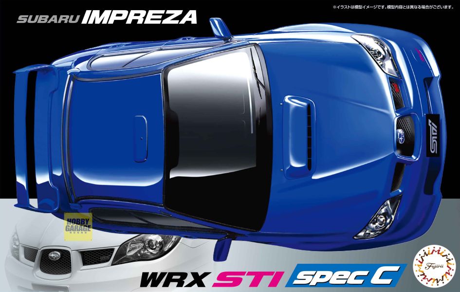 1/24 SUBARU IMPREZA Sedan WRX Sti SpecC FUJIMI 富士美 ID293 組裝模型 FUJIMI,1/24,RS,BMW,325i,VW,GOLF,GTI,三菱,STARION,1985,SUBARU,IMPREZA,WRX,