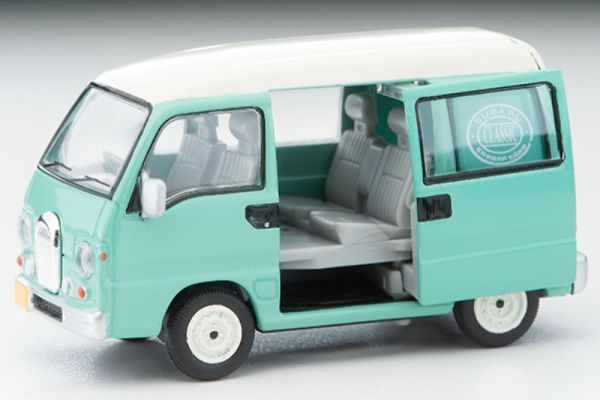 TOMYTEC 1/64 LV-N249a Subaru Sambar Dias Classic Green/White 迷你車  TOMYTEC,1/64,LV-N249a,Subaru Sambar Dias Classic Green/White,迷你車,
