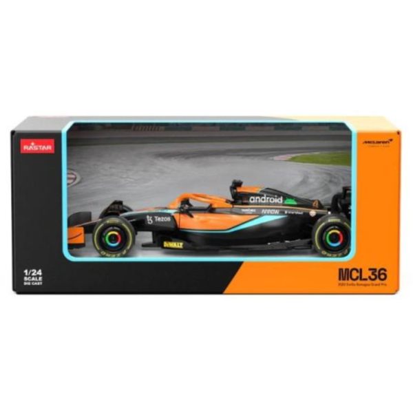 (預購) [再販] 童友社 x RASTAR 1/24 麥拉倫 McLaren F1 MCL36 已塗裝完成品 20260414 [再販] 童友社 x RASTAR 1/24 麥拉倫 McLaren F1 MCL36 已塗裝完成品