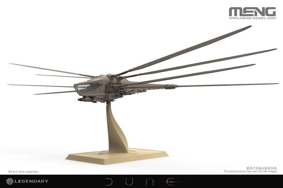 MENG 1/72 沙丘 Dune 亞崔迪家族 皇家撲翼機 DS-007 組裝模型 MENG 1/72 沙丘 Dune 亞崔迪家族 皇家撲翼機 DS-007 組裝模型