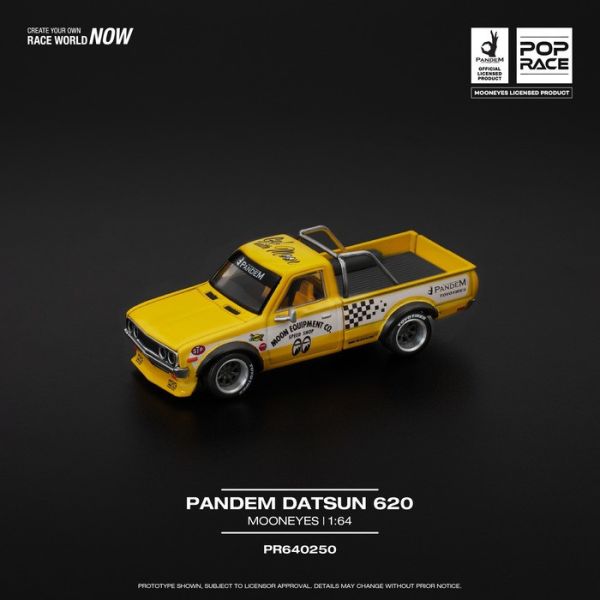 POP RACE 1/64 日產 Nissan PANDEM DATSUN 620 - MOONEYES PR640250 POP RACE 1/64 日產 Nissan PANDEM DATSUN 620 - MOONEYES PR640250