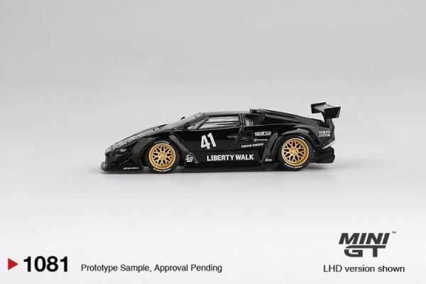 (預購) MINIGT 1/64 藍寶堅尼 Lamborghini Countach LB-WORKS Black MGT01081-L (預購) MINIGT 1/64 藍寶堅尼 Lamborghini Countach LB-WORKS Black MGT01081-L