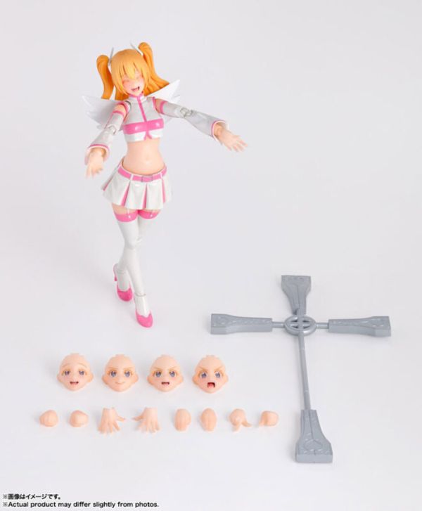 BANDAI S.H.Figuarts SHF 2.5次元的誘惑 莉莉艾露 天使空挺隊 理理沙 可動完成品 BANDAI S.H.Figuarts SHF 2.5次元的誘惑 莉莉艾露 天使空挺隊 理理沙 可動完成品