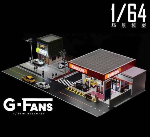 (預購) GFans 1/64 頭文字D 藤原豆腐店 仿真建築場景模型 (預購) GFans 1/64 頭文字D 藤原豆腐店 仿真建築場景模型