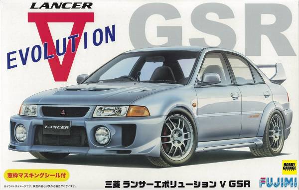 1/24 三菱 LANCER Evolution V GSR FUJIMI ID100 富士美 組裝模型  EVO鯊 FUJIMI,1/24,ID,三菱,MITSUBISHI,LANCER,EVOLUTION,EVO,GSR,