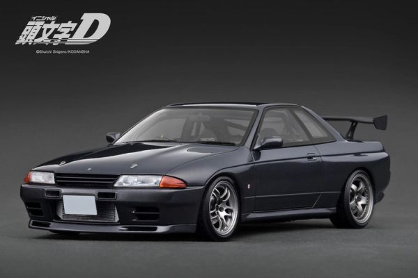 ignition model 1/18 頭文字D INITIAL D 日產 Nissan Skyline GT-R (BNR32) Gun Gray Metallic 北條凜 ignition model 1/18 頭文字D INITIAL D 日產 Nissan Skyline GT-R (BNR32) Gun Gray Metallic 北條凜