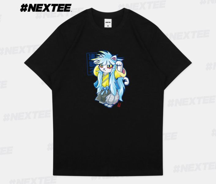 NEXTee KONEKO 連獅子(藍) 短袖T恤 NEXTee KONEKO 連獅子(藍) 短袖T恤