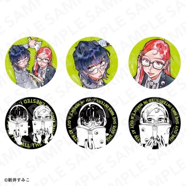 (預購) KADOKAWA 盲盒 我在意的對象並不是男人 徽章收集 PACK 全6種 一中盒6入販售 20260414 KADOKAWA 盲盒 我在意的對象並不是男人 徽章收集 PACK 全6種 一中盒6入販售