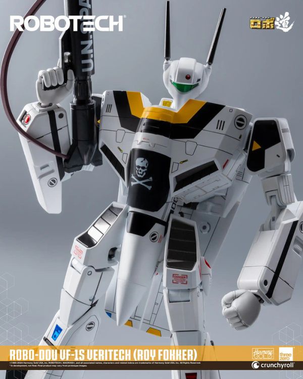 [再販] threezero  ROBO-DOU 超時空要塞 VF-1S 變形戰鬥機 洛·福卡 20.3cm 可動完成品 3Z03056W0 [再販] threezero  ROBO-DOU 超時空要塞 VF-1S 變形戰鬥機 洛·福卡 20.3cm 可動完成品 3Z03056W0