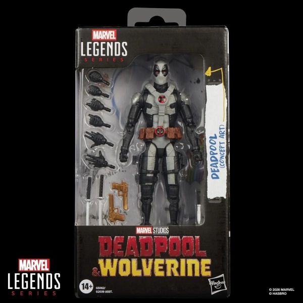 (預購) Hasbro 孩之寶 漫威6吋傳奇人物 - 死侍電影 Deadpool (Concept Art) 20260913 Hasbro 孩之寶 漫威6吋傳奇人物 - 死侍電影 Deadpool (Concept Art)