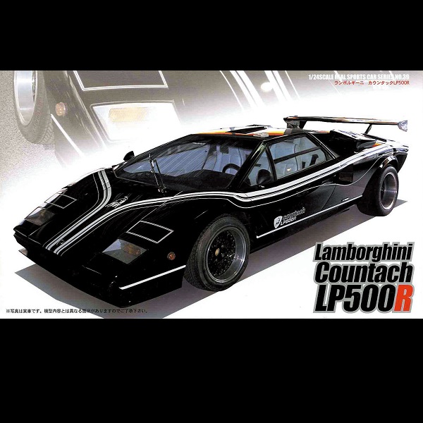 1/24 Lamborghini Countach LP500R FUJIMI RS39 富士美 組裝模型 FUJIMI,1/24,RS,VOLKSWAGEN,GOLF,R32,VW,Lamborghini,Countach,LP500R,