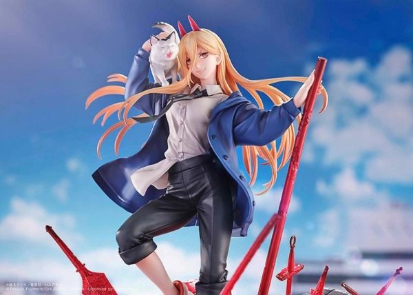 SEGA 1/7 鏈鋸人 帕瓦＆喵子 PVC SEGA 1/7 鏈鋸人 帕瓦＆喵子 PVC