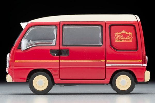 TOMYTEC LV-N249b Subaru Sambar Dias Classic Red/White 迷你車  TOMYTEC,LV-N249b,Subaru Sambar Dias Classic Red/White,迷你車,