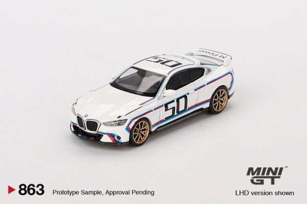 MINIGT 1/64 寶馬 BMW 3.0 CSL White LHD 左駕 MGT00863-L MINIGT 1/64 寶馬 BMW 3.0 CSL White LHD 左駕 MGT00863-L