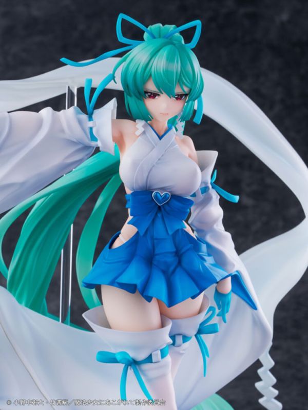 (預購) [18禁商品] WING 1/7 夢想成為魔法少女 瑪吉雅碧藍 薄冰巫女 PVC完成品 (預購) [18禁商品] WING 1/7 夢想成為魔法少女 瑪吉雅碧藍 薄冰巫女 PVC完成品