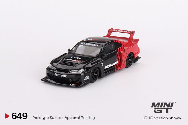 MINIGT 1/64 日產 Nissan LB-Super Silhouette S15 SILVIA ADVAN 右駕 MINIGT 1/64 日產 Nissan LB-Super Silhouette S15 SILVIA ADVAN 右駕
