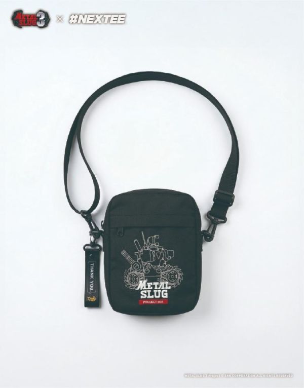 NEXTee 合金彈頭MetalSlug Project-001 側背包 黑 NEXTee 合金彈頭MetalSlug Project-001 側背包 黑