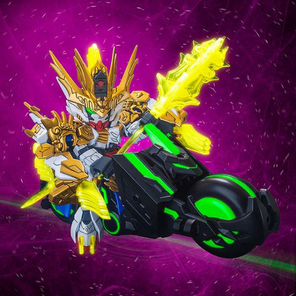 BANDAI SD鋼彈世界 三國創傑傳 012 三重機車組 組裝模型 BANDAI,SD鋼彈世界,三國創傑傳,012,三重機車組,組裝模型