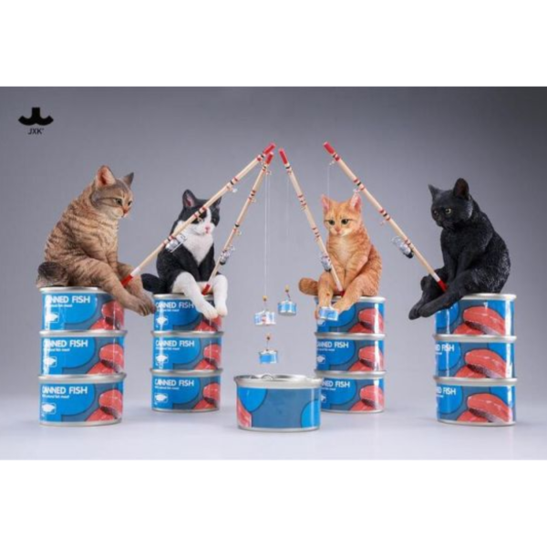 (預購) JXK 釣夢小貓 Dream-Fishing Kitten 分別販售 已塗裝完成品 20251119 JXK 釣夢小貓 Dream-Fishing Kitten 分別販售 已塗裝完成品