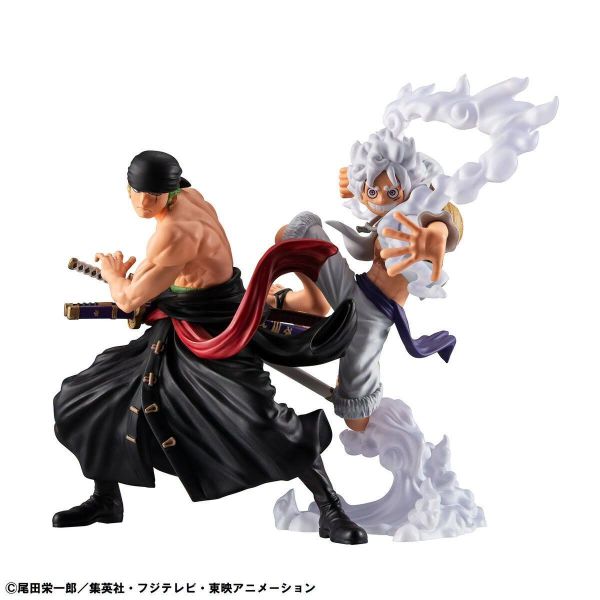 (預購) [特典版] MEGAHOUSE WALLSTAR 航海王 蒙其.D.魯夫 Gear 5＆羅羅亞.索隆 套組 20260915 [特典版] MEGAHOUSE WALLSTAR 航海王 蒙其.D.魯夫 Gear 5＆羅羅亞.索隆 套組