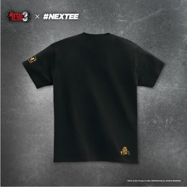NEXTee 合金彈頭MetalSlug Hadouken 短袖T恤 黑&白 分別販售 NEXTee 合金彈頭MetalSlug Hadouken 短袖T恤 黑&白 分別販售