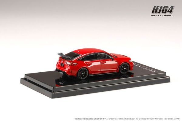 Hobby JAPAN 1/64 本田 Honda CIVIC TYPE R (FL5) RACING BLACK Package 烈焰紅 賽車黑化特式套件 HJ645063R Hobby JAPAN 1/64 本田 Honda CIVIC TYPE R (FL5) RACING BLACK Package 烈焰紅 賽車黑化特式套件 HJ645063R
