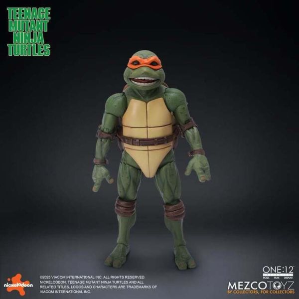 (預購) MEZCO TOYZ One:12 Collective 忍者龜 1990 電影版 套組 約15cm 人偶 可動完成品 20251223 MEZCO TOYZ One:12 Collective 忍者龜 1990 電影版 套組 約15cm 人偶 可動完成品