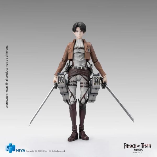 (預購) Hiya E.B.S. 1/12 進擊的巨人1~3季 里維·阿卡曼 EBA0449 可動完成品 20261221 Hiya E.B.S. 1/12 進擊的巨人1~3季 里維·阿卡曼 EBA0449 可動完成品