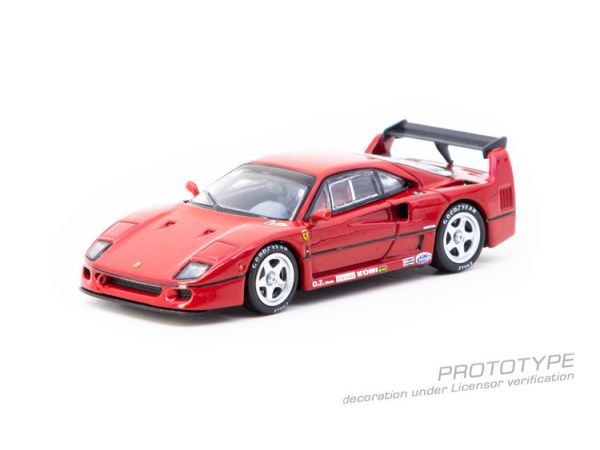 (預購) TARMAC WORKS 1/64 法拉利 Ferrari F40 Red T64R-076-RE2 (預購) TARMAC WORKS 1/64 法拉利 Ferrari F40 Red T64R-076-RE2