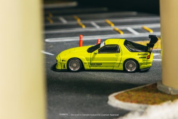(預購) TARMAC WORKS 1/64 馬自達 MAZDA Pandem Mazda RX-7 FC3S Yellow T64R-066-YL 20251107 TARMAC WORKS 1/64 馬自達 MAZDA Pandem Mazda RX-7 FC3S Yellow T64R-066-YL