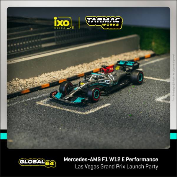 TARMAC WORKS 1/64 賓士 Mercedes-AMG F1 W12 E Performance Las Vegas Grand Prix T64G-F037-LV TARMAC WORKS 1/64 賓士 Mercedes-AMG F1 W12 E Performance Las Vegas Grand Prix T64G-F037-LV