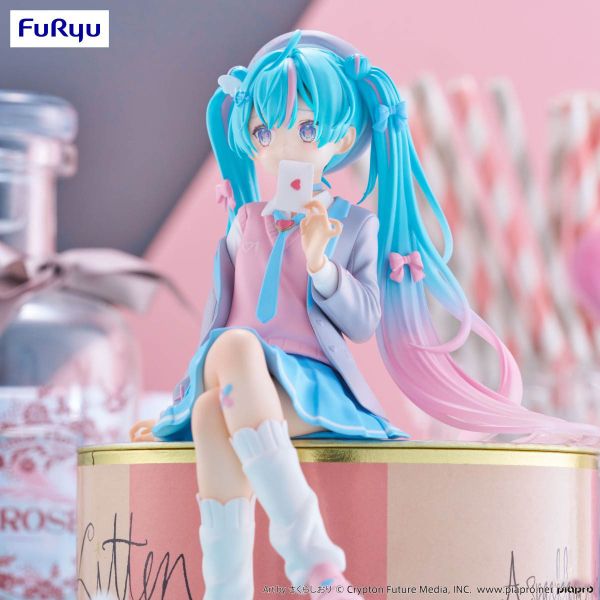 FURYU 景品 初音未來 Love Blazer 杯麵蓋 泡麵蓋 FURYU 景品 初音未來 Love Blazer 杯麵蓋 泡麵蓋