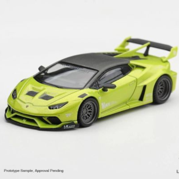 (預購) [吊卡版] MINIGT 1/64 藍寶堅尼 Lamborghini Huracán LBWORKS Lime Metallic LHD MGT01377-BL 20260924 [吊卡版] MINIGT 1/64 藍寶堅尼 Lamborghini Huracán LBWORKS Lime Metallic LHD MGT01377-BL