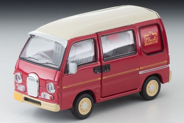 TOMYTEC LV-N249b Subaru Sambar Dias Classic Red/White 迷你車  TOMYTEC,LV-N249b,Subaru Sambar Dias Classic Red/White,迷你車,