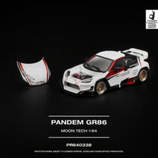 (預購) POP RACE 1/64 PANDEM GR 86 MOONTECH PR640338 20260906 POP RACE 1/64 PANDEM GR 86 MOONTECH PR640338