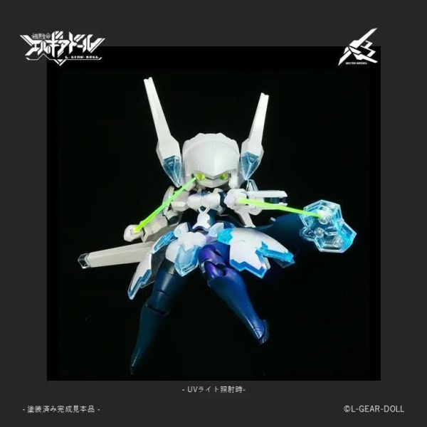 (預購) cavico 機娘Buster Maiden Ver. UV clear 組裝模型 20260909 cavico 機娘Buster Maiden Ver. UV clear 組裝模型