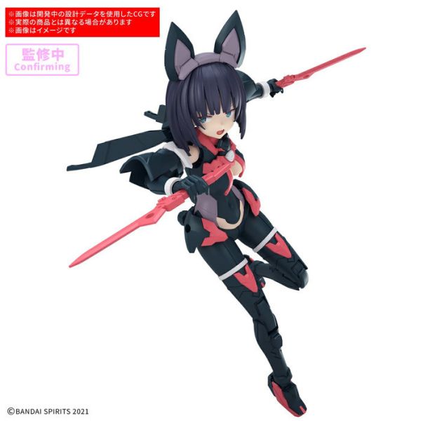BANDAI 30MS 020 組裝少女輕作戰 SIS-K00 蜜可露露 顏色B 組裝模型 BANDAI 30MS 020 組裝少女輕作戰 SIS-K00 蜜可露露 顏色B 組裝模型