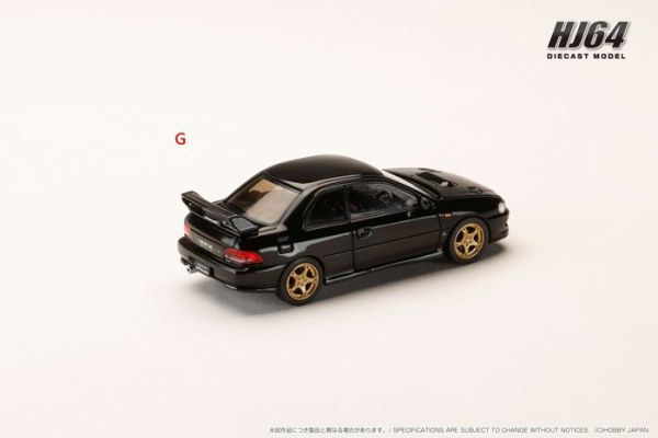 Hobby JAPAN 1/64 速霸陸 SUBARU Impreza PURE SPORTS COUPE WRX type R STi Version ⅤWR Type Front Bumper 雲母黑 HJ641079JBK Hobby JAPAN 1/64 速霸陸 SUBARU Impreza PURE SPORTS COUPE WRX type R STi Version ⅤWR Type Front Bumper 雲母黑 HJ641079JBK