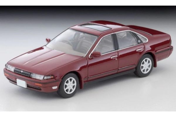 (預購) Tomytec 1/64 LV-N319d1991 NISSAN CEFIRO TOWN RIDE N (Wine Red) 20260301 Tomytec 1/64 LV-N319d1991 NISSAN CEFIRO TOWN RIDE N (Wine Red)